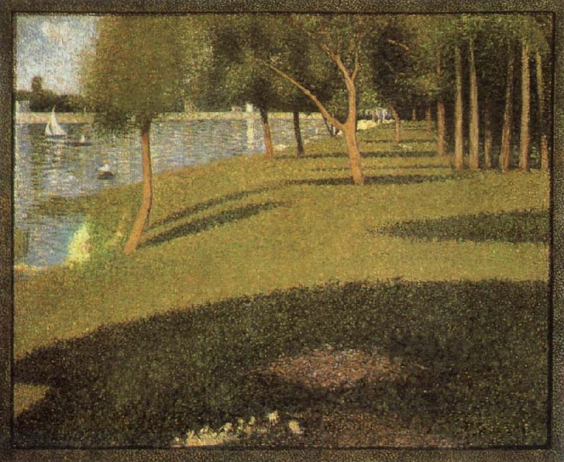 Georges Seurat The Grand Jatte of Landscape France oil painting art